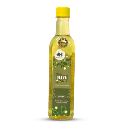 Cold Pressed Pomace Olive Oil - Healthy & Versatile for Cooking