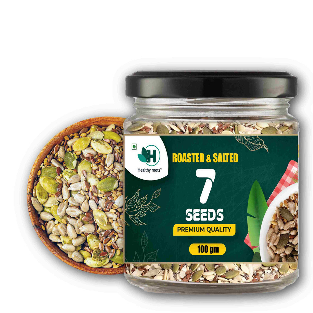 Roasted & Salted 7 seeds – Healthyroots