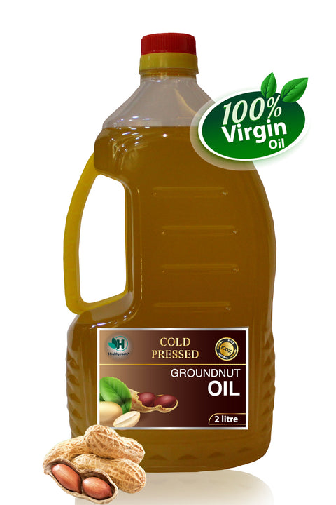 Cold Pressed Groundnut or Peanut Oil – Pure, Natural, & Organic