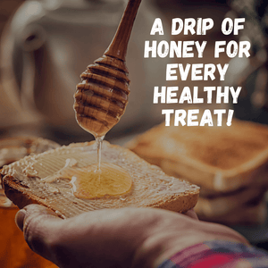 Healthy Treat with Wild Forest Raw Honey