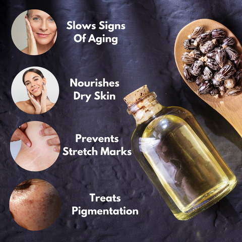 Cold Pressed Castor Oil from Healthy Roots