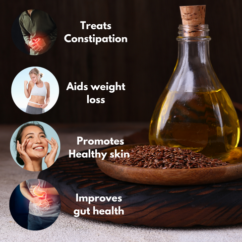 Cold Pressed Flaxseed Oil | Healthy Roots
