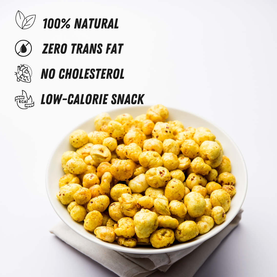 Roasted Makhana Barbeque Healthyroots