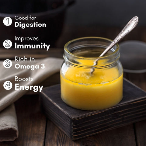 A2 Gir Cow Ghee Healthy Roots