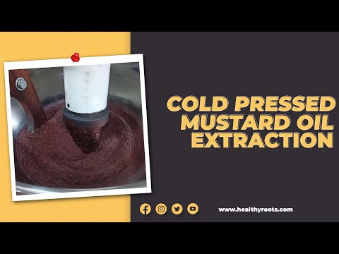 Cold Pressed Mustard Oil Video