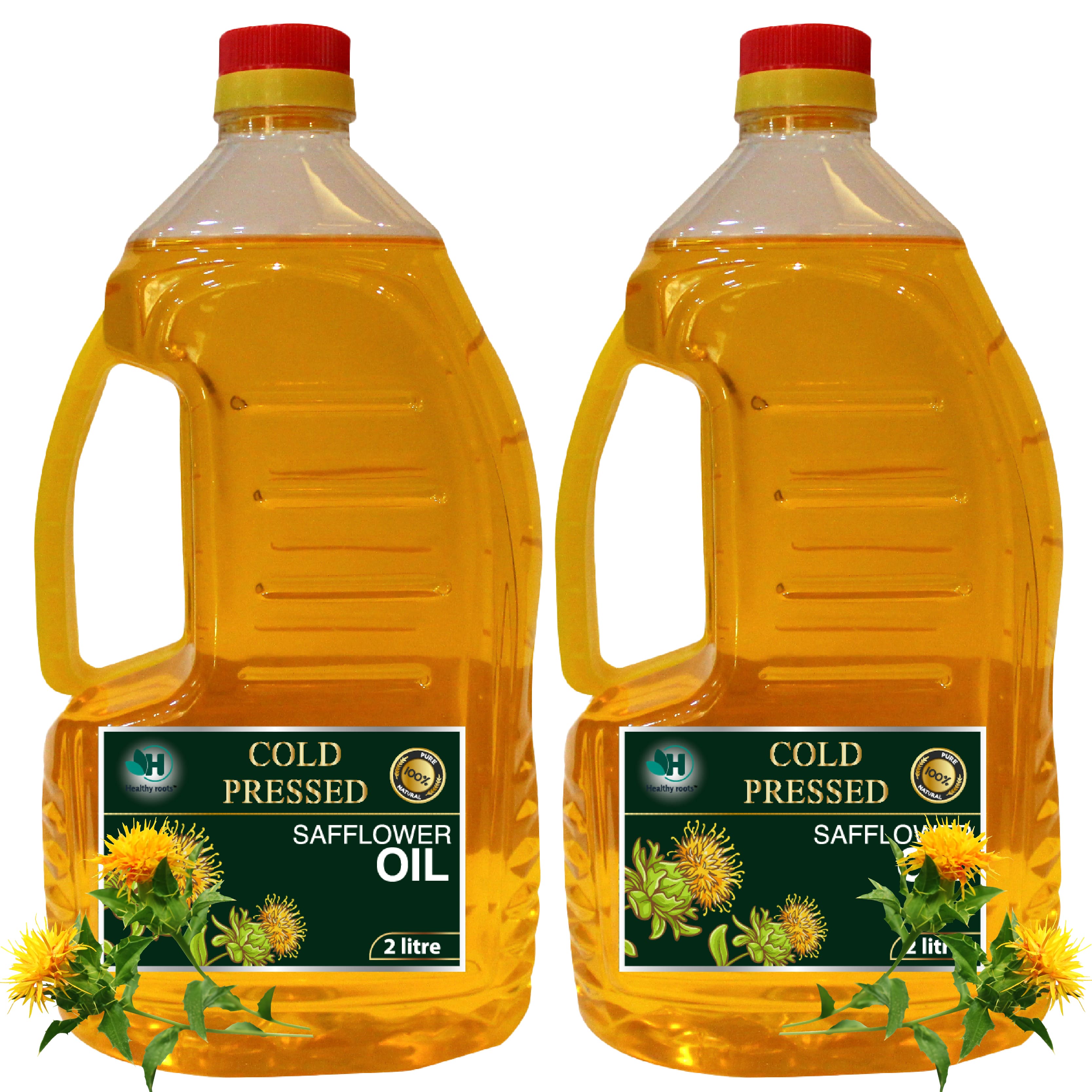 Cold pressed safflower oil 2L