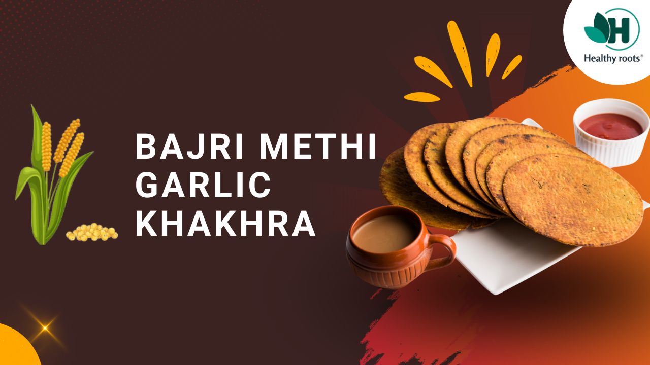 Buy Bajri Methi Garlic Online Khakhra | 50 grams and 200 grams