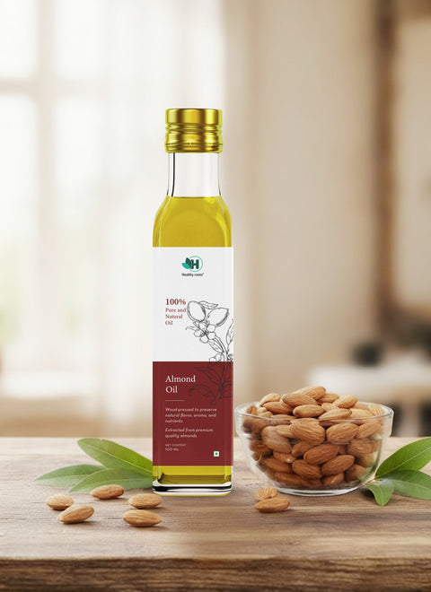 Cold Pressed Virgin Almond Oil – Organic & Natural