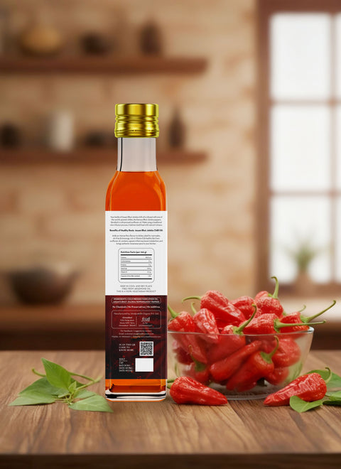 Bhut Jolokia Chilli Oil | Cold Pressed Oil Assam