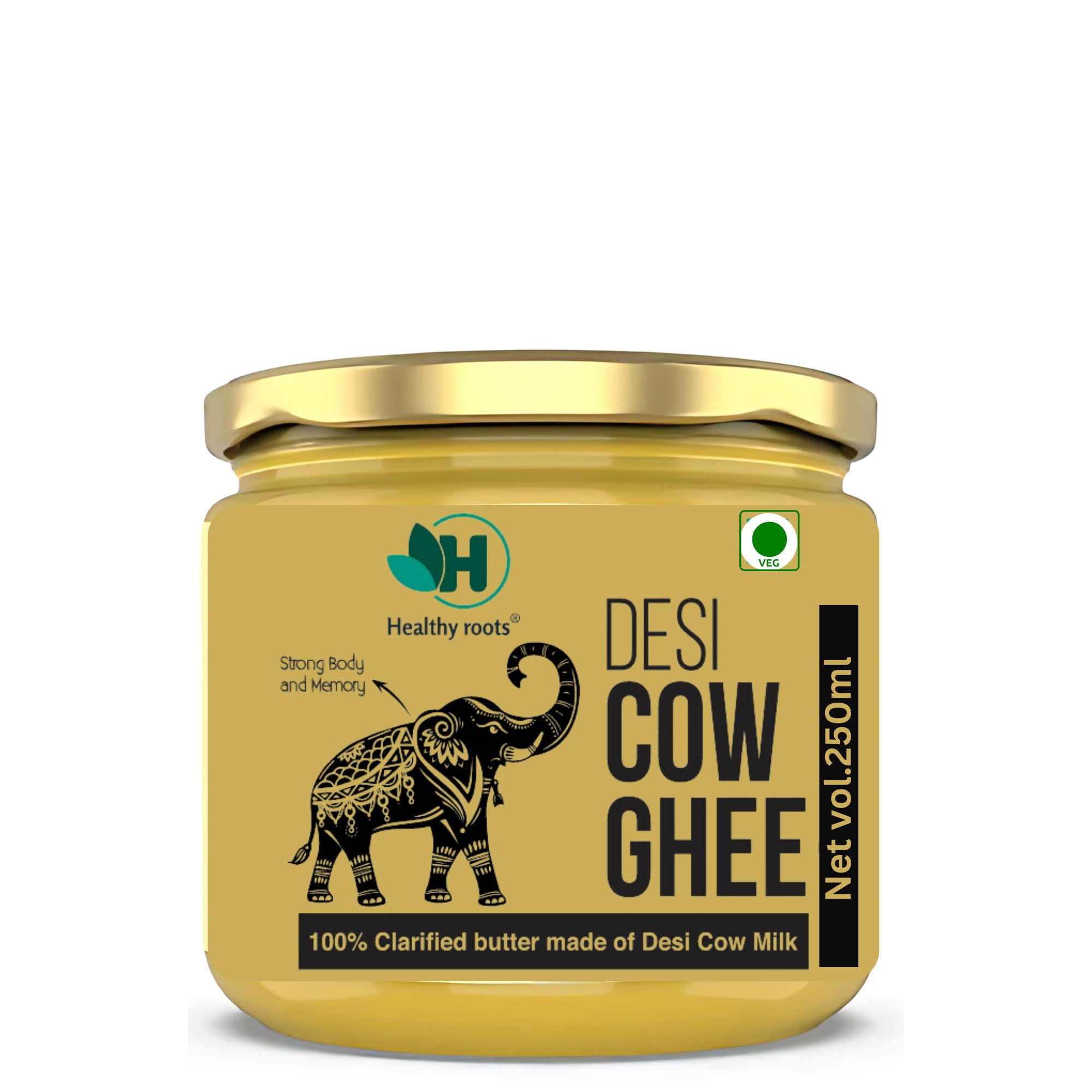 Desi Cow Ghee | 100% Natural Traditional Vedic Bilona Method