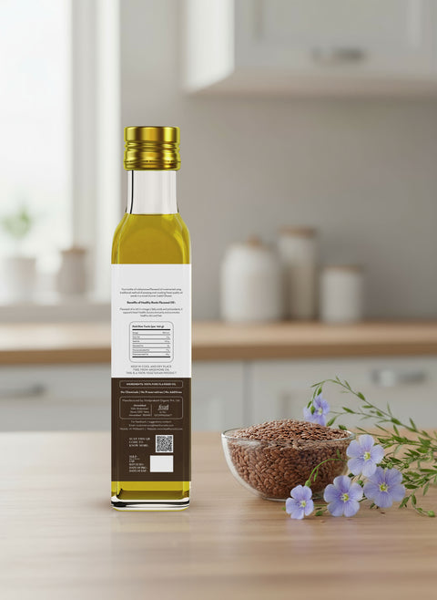 Cold Pressed Flaxseed Oil
