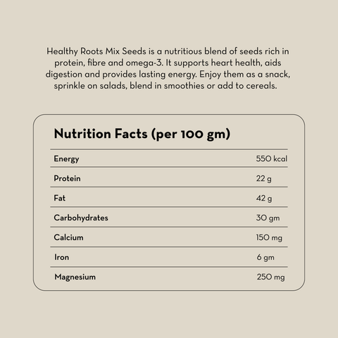 Mix Seeds- Flax seeds, Pumpkin seeds, Sunflower seeds