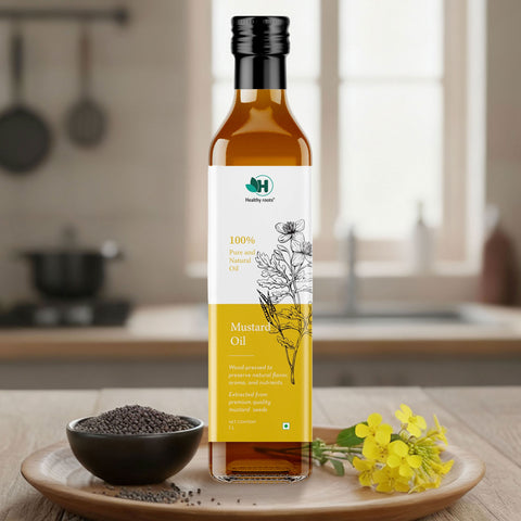 Cold Pressed Organic Mustard Oil Online | Made from A1 Grade Seeds