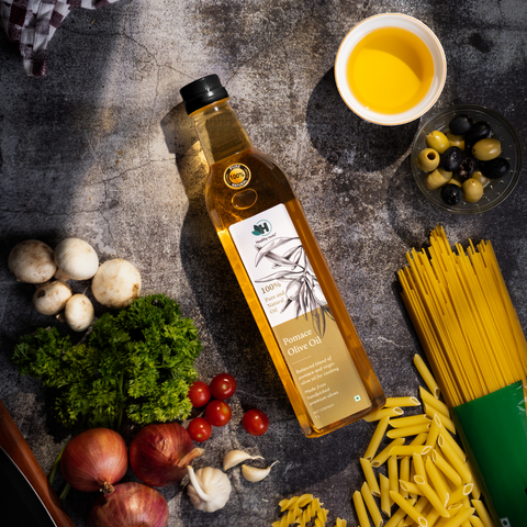 Cold Pressed Pomace Olive Oil - Healthy & Versatile for Cooking