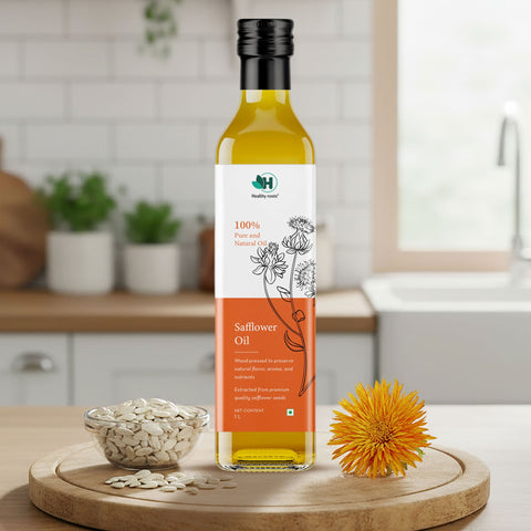 Cold Pressed Safflower (Kardai) Oil | Pure & Organic
