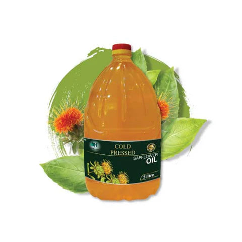 Cold Pressed Safflower (Kardai)  Oil 5L – 100% Pure & Unrefined