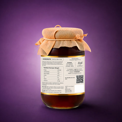 Saffron Honey |  100% Authentic and Natural Kesar Honey