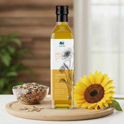Cold Pressed Sunflower Oil Online | 100% Natural & Best Price