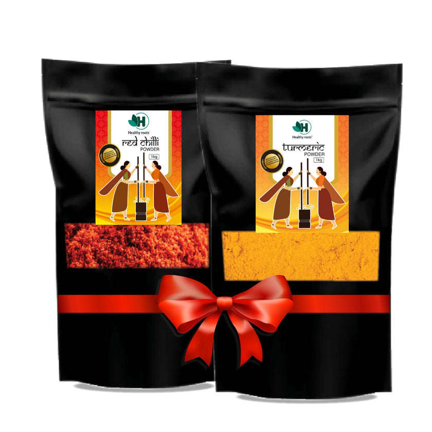 Red Chilli Powder & Turmeric Powder – Healthyroots