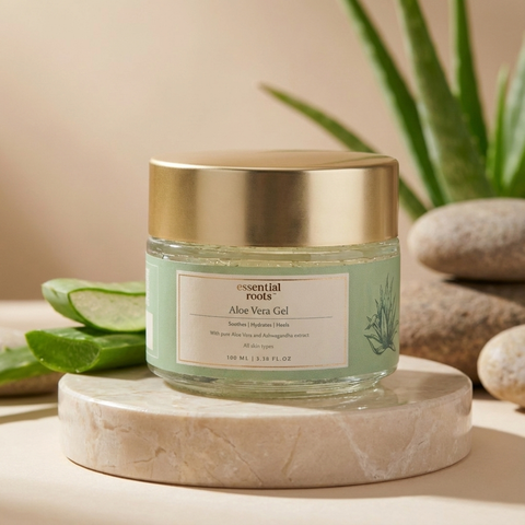 Pure Aloe Vera Gel | Natural Soothing & Hydrating Gel | Healthy Roots