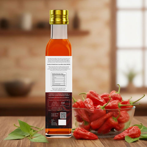 Bhut Jolokia Chilli Oil | Cold Pressed Oil Assam