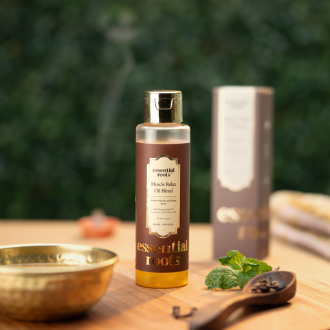 Pain Relief Oil | Joint & Muscle Comfort Oil | Best Herbal Oil by Essential Roots