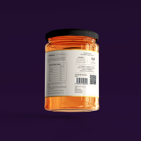 Saffron Honey |  100% Authentic and Natural Kesar Honey