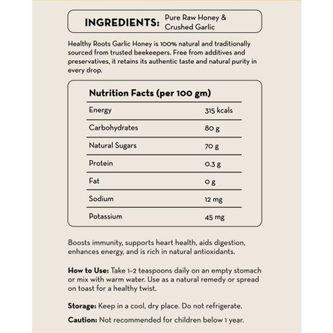 Garlic Honey