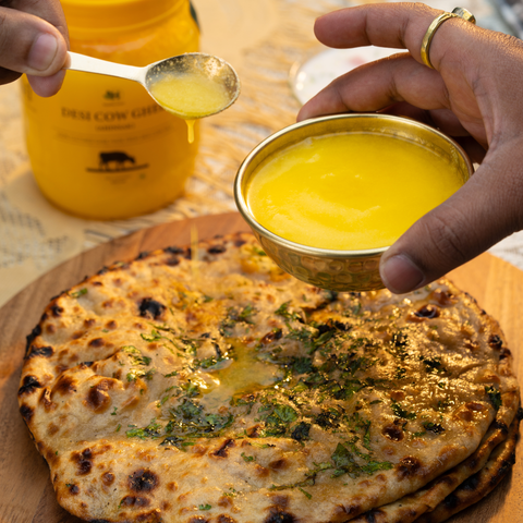 Best A2 Desi Cow Ghee in India | 100% Pure A2 Bilona Ghee | Healthy Roots