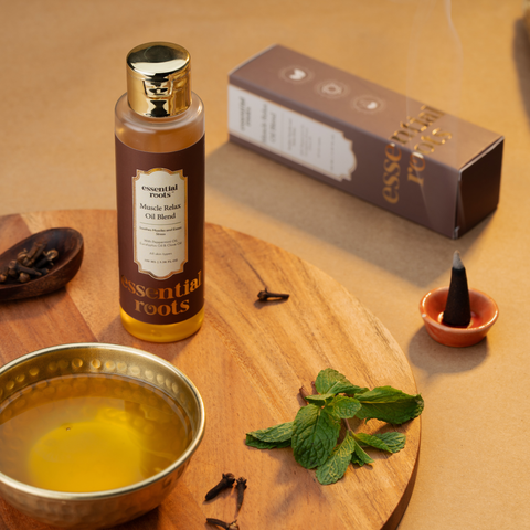Pain Relief Oil | Joint & Muscle Comfort Oil | Best Herbal Oil by Essential Roots