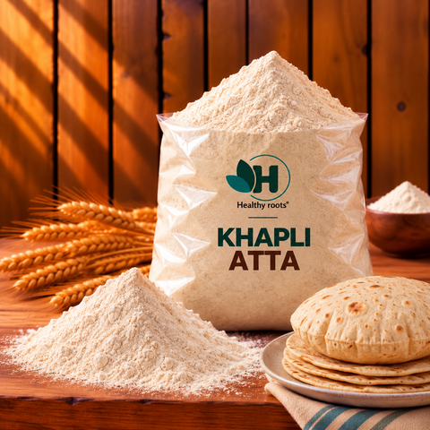 Khapli Wheat Flour |  Atta Stone Ground