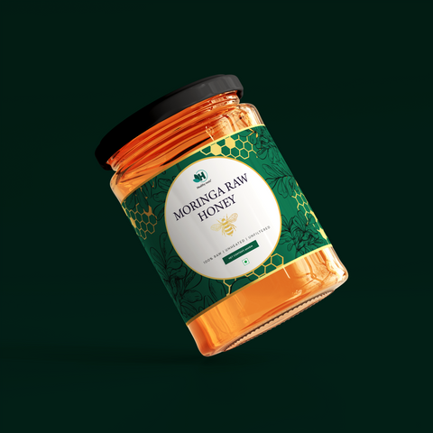 Moringa Honey Raw Unprocessed