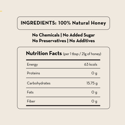 Natural Raw Honey 100% Pure