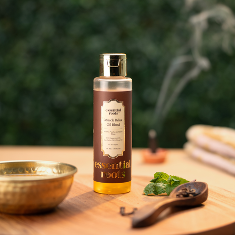 Pain Relief Oil | Joint & Muscle Comfort Oil | Best Herbal Oil by Essential Roots