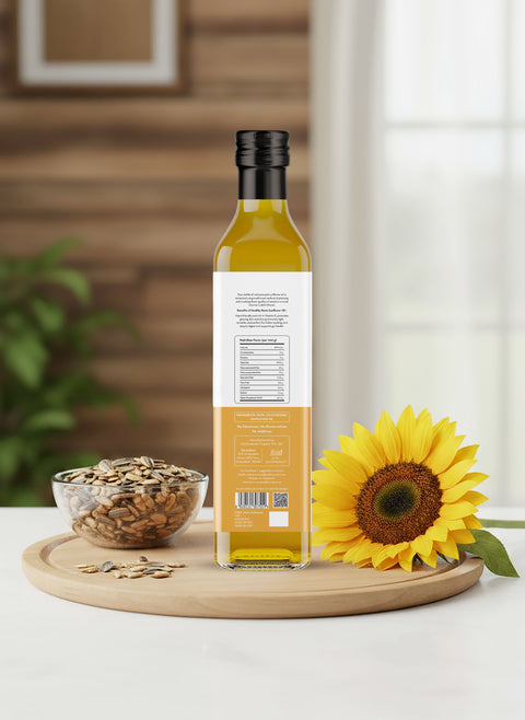 Cold Pressed Sunflower Oil Online | 100% Natural & Best Price