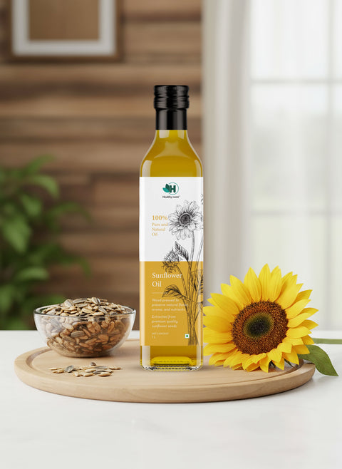 Cold Pressed Sunflower Oil Online | 100% Natural & Best Price