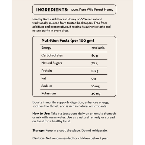Wild Forest Raw Honey