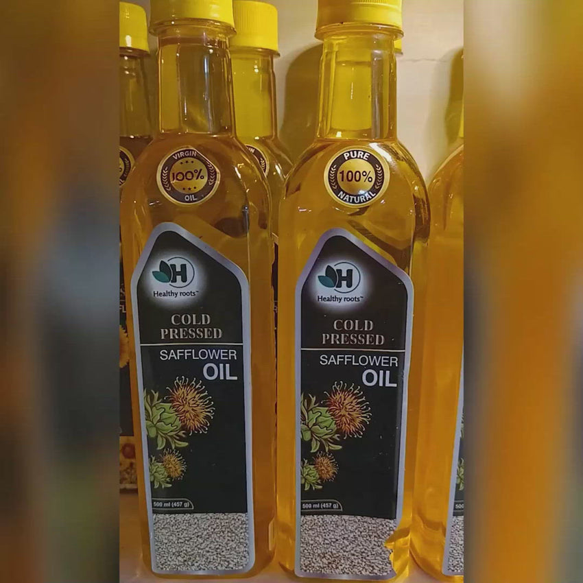 cold pressed safflower oil | Video