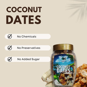 Coconut Dates | Healthy Roots