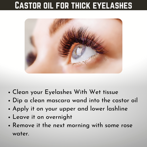 Benfits of Castor Oil for Eyes