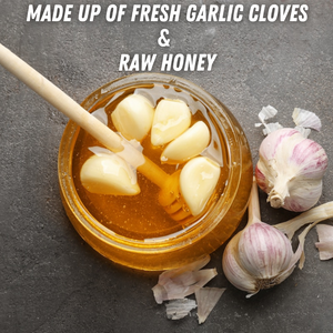 Raw Garlic Honey 