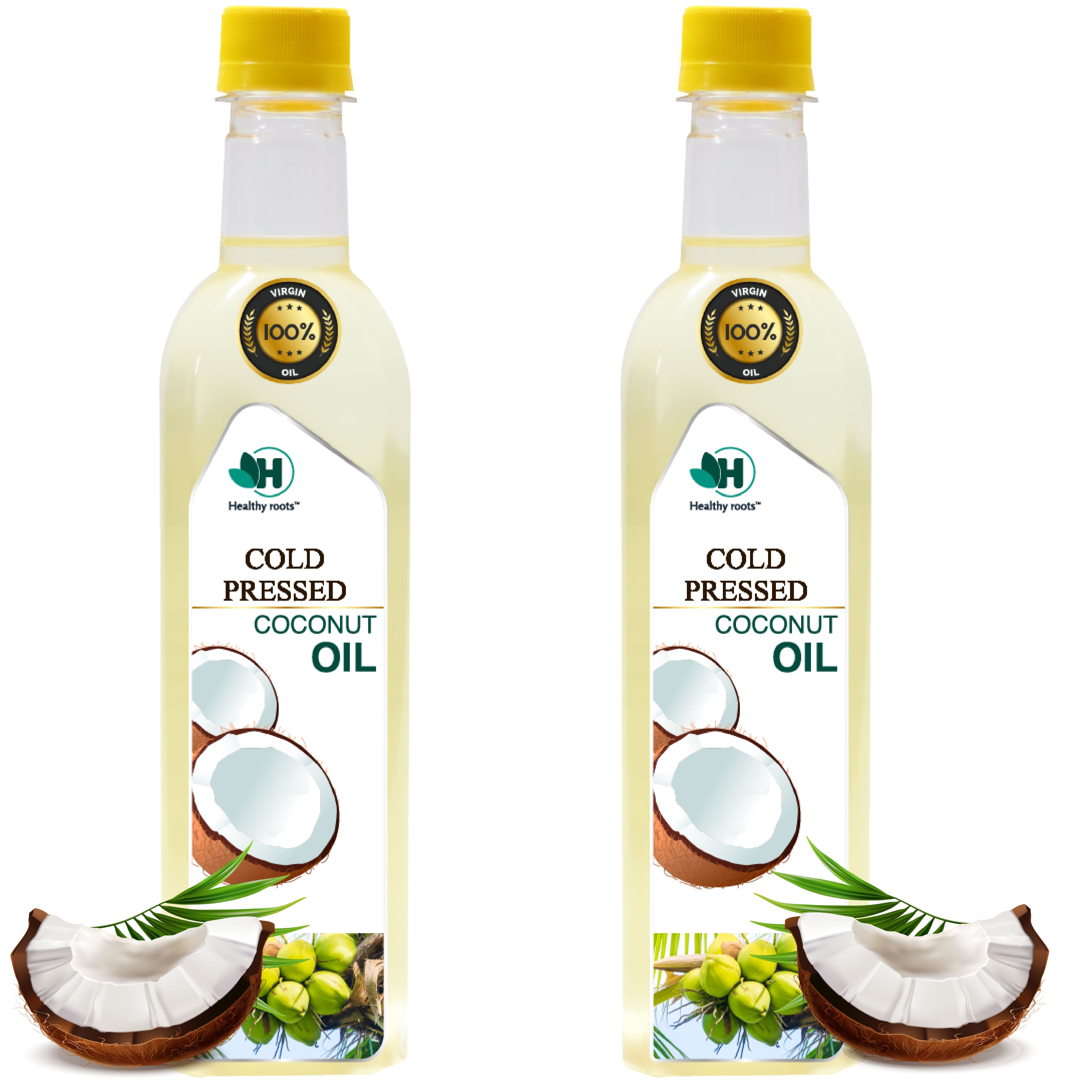 Unrefined cold-pressed coconut oil 