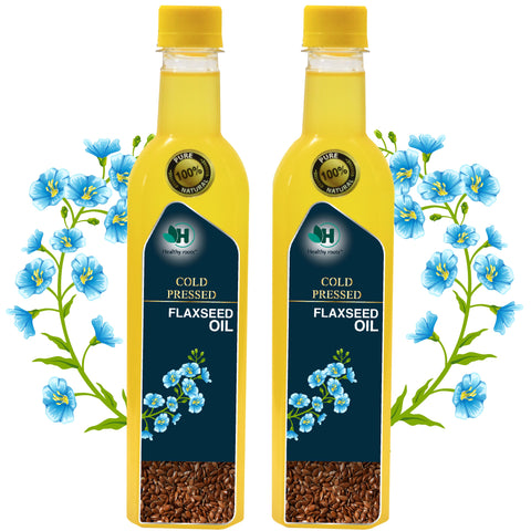 Organic Cold Pressed Flaxseed Oil