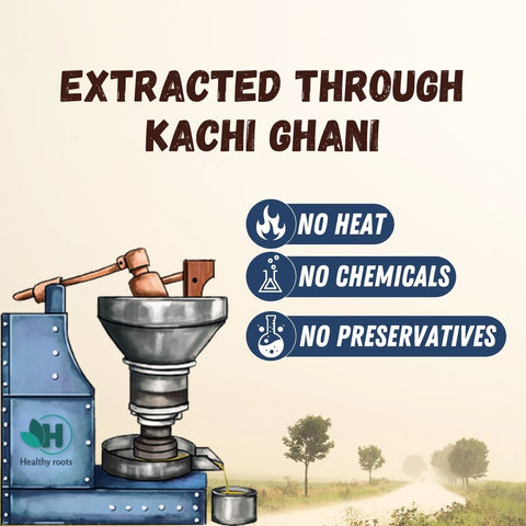 Kachi Ghani Almond Oil