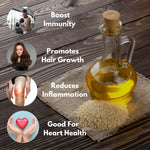 Load image into Gallery viewer, Benefits of Cold Pressed Sesame Oil
