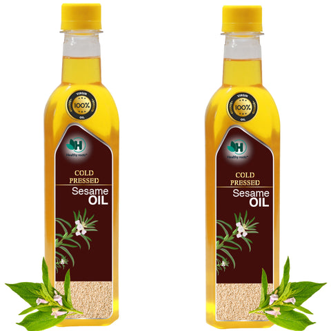 100% Natural Cold Pressed Sesame Oil